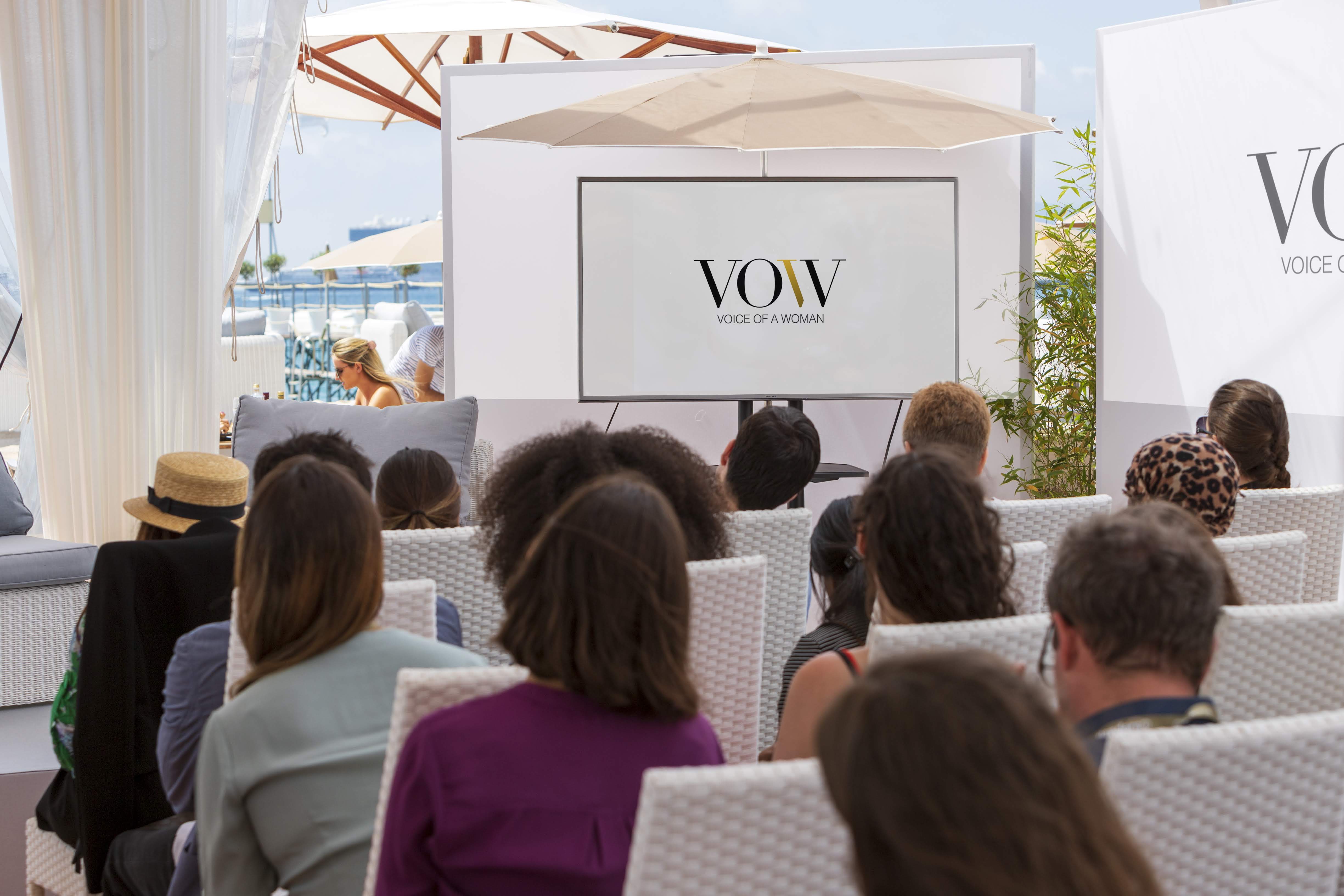 THE VOICE OF A WOMAN AT THE CANNES FILM FESTIVAL - 2017