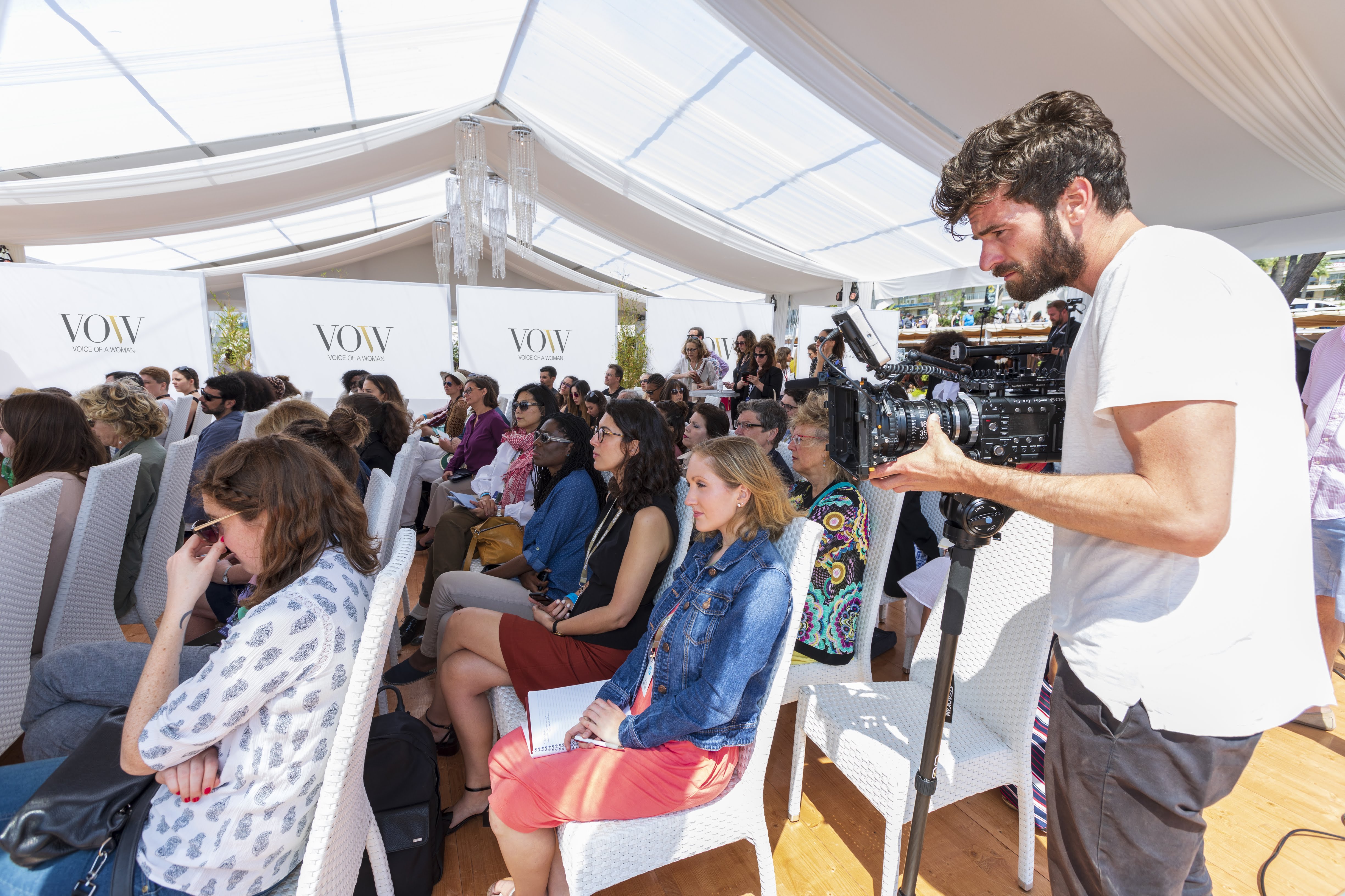 THE VOICE OF A WOMAN AT THE CANNES FILM FESTIVAL - 2017